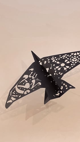 ديكور جداري ثري دي طائر