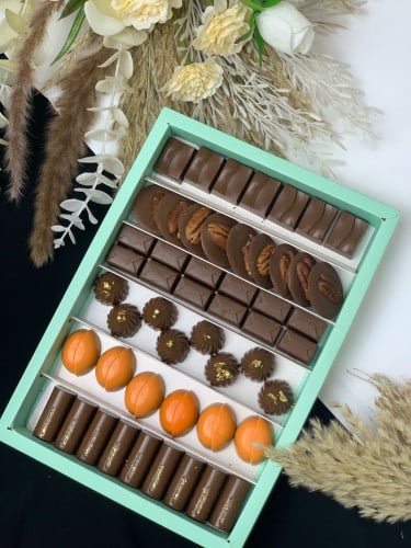 تشكيلة تشوكلت3 حشوة( فواكة إستوائية- قهوة -كابتشين...