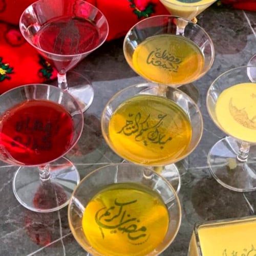 ملصقات حلا بارد (حسب الطلب)