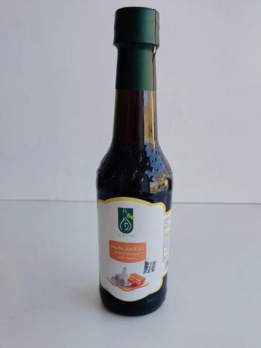 خل العسل والثوم