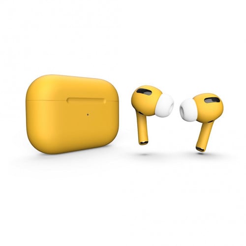 APPLE - ابل ايربودز برو - اصفر لمبرجيني مطفي