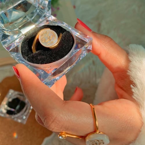 خاتم صدف بالاسم