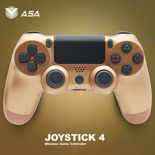 جهاز تحكم بلايستيشن 4 لا سلكي برونزي ASA ps4 duals...