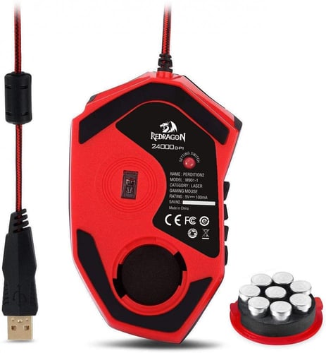 ماوس Redragon M901 RGB – دقة فائقة وتصميم مثالي لل...