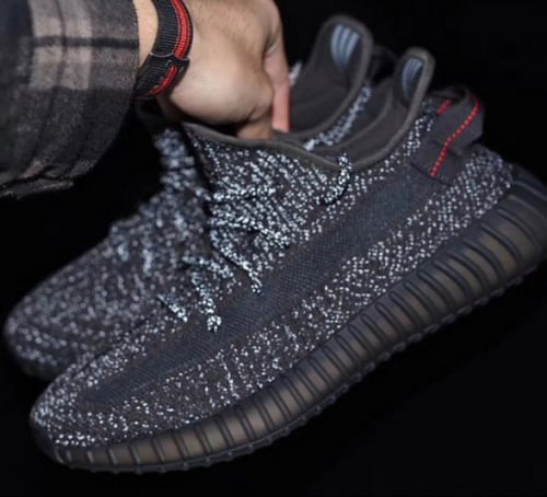 Adidas Yeezy Boost 350 V2 Black Static Reflective