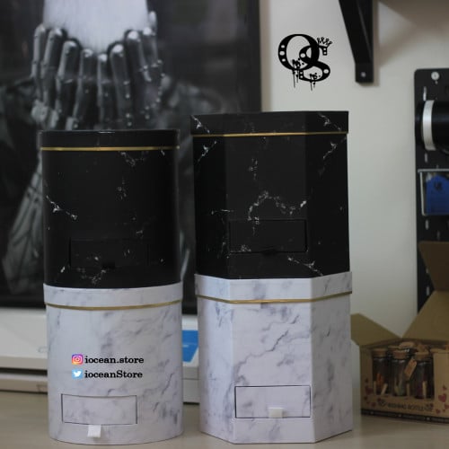 بوكس هدية+زجاجة صغيرة ..