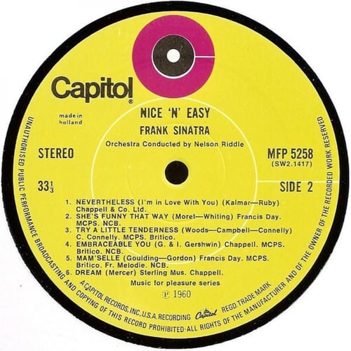Frank Sinatra - Nice 'N' Easy