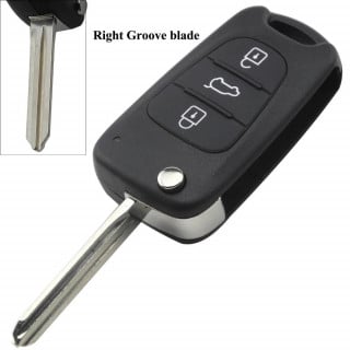 بيت ريموت فارغ هيونداي وكيا 3 ازرار مفتاح عادي