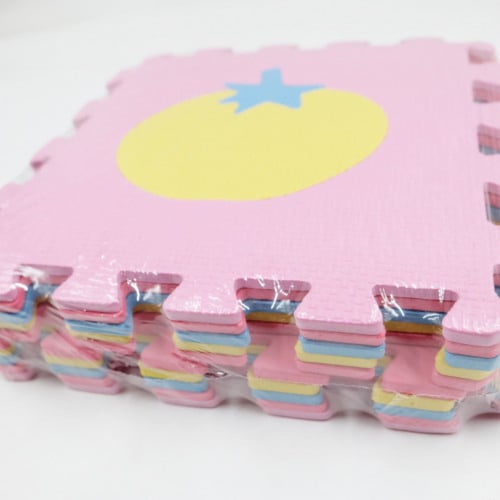 سجادات اسفنجية للأطفال 10 قطع فواكه EVA mat for ch...