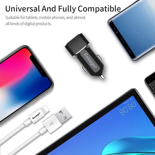 شاحن سيارة dual USB