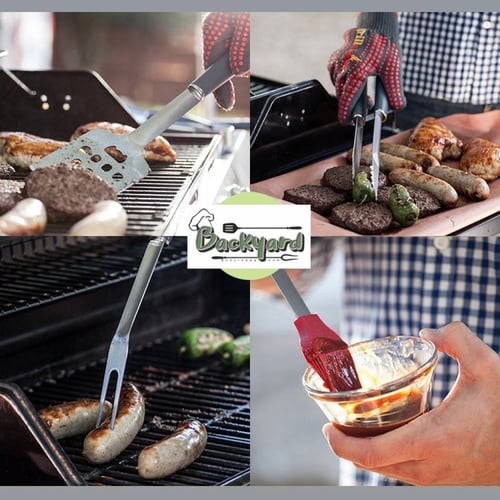 طقم ادوات الشواء