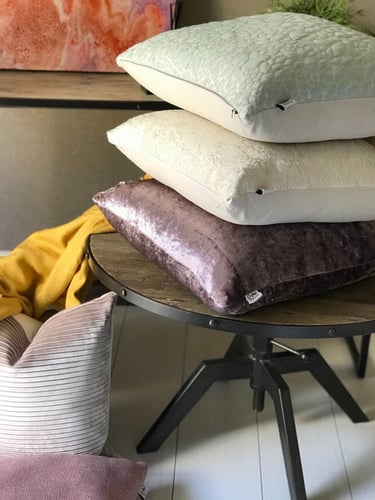 غطاء وسادة اللؤلؤ