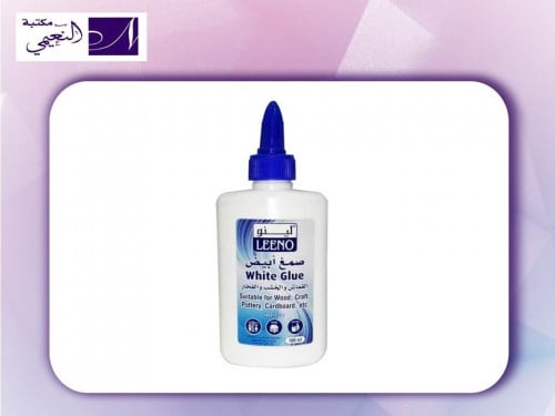 صمغ أبيض للقماش والخشب والفخار 100مل من ماركة لينو