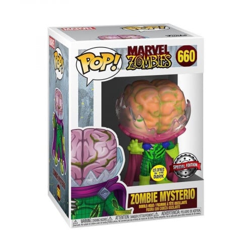 Funko POP Marvel: Marvel Zombies- Mysterio (Glow i...