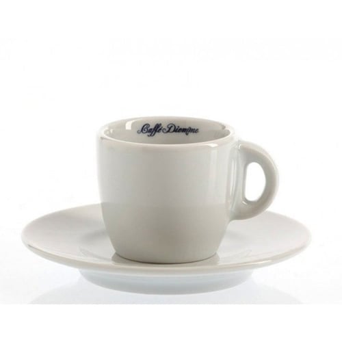 اكواب سيراميك مع الصحن