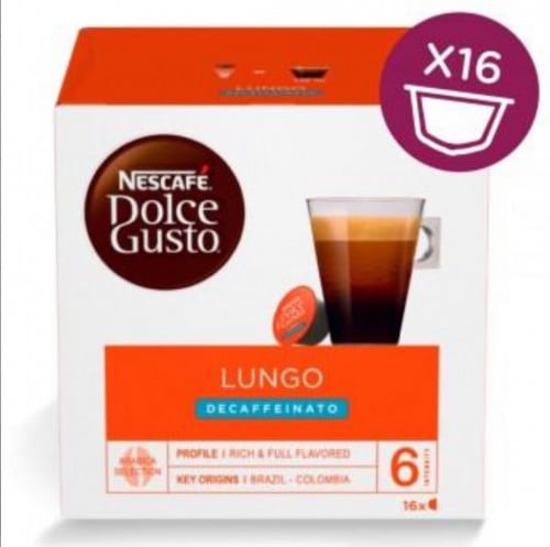كبسولات دولشي غوستو لونقو لونجو بدون كافيين CABSUL...