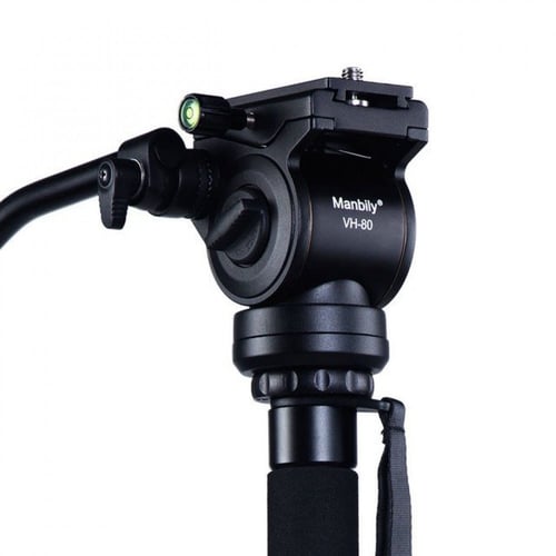 HeadsManbily VH-80 Lightweight Fluid Video Head wi...