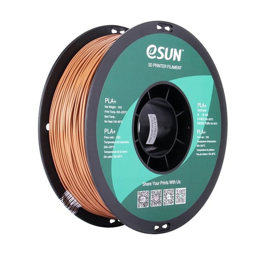 eSUN PLA+ (Light Brown) 3D Filament 1.75Ø, 1kg