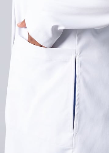 لاب كوت طبي طويل نسائي ماركة هيلينج هاندز