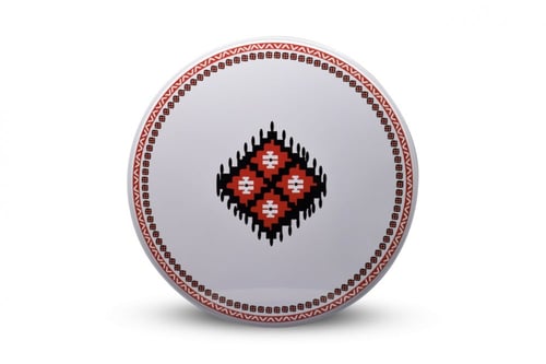 علبة معدن بنقش السدو