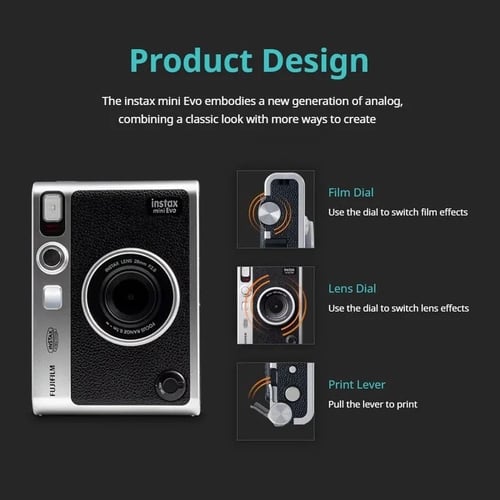 كميرا evo تصوير وطباعه