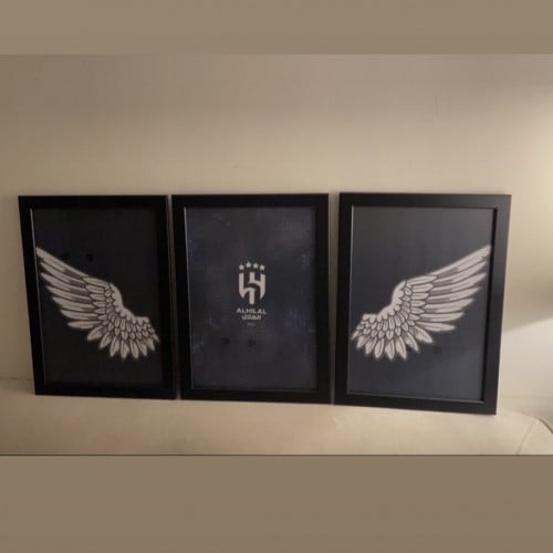 3 لوحات جدارية بجودة ودقة عالية