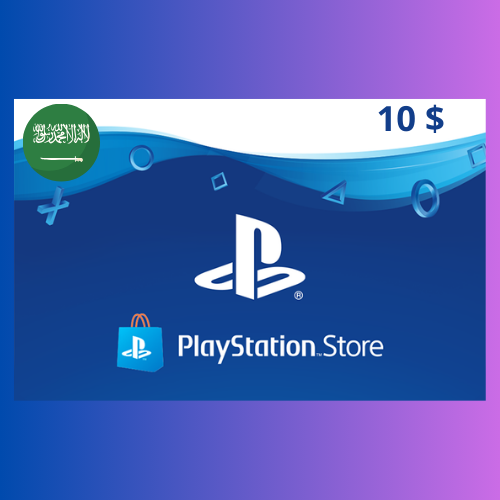 بطاقة بلايستيشن 10 دولار -المتجر السعودي