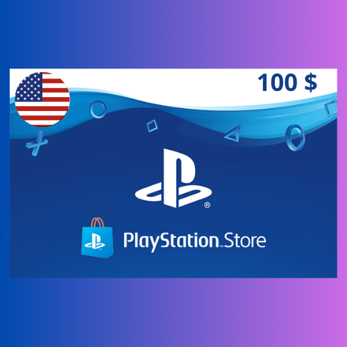 بطاقة بلايستيشن 100 دولار -المتجر الامريكي