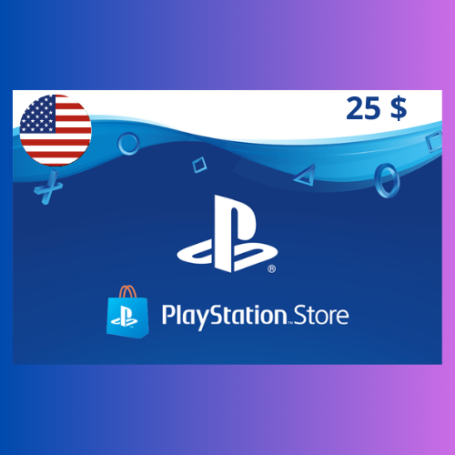 بطاقة بلايستيشن 25 دولار -المتجر الامريكي
