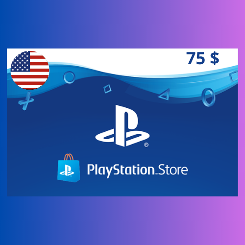 بطاقة بلايستيشن 75 دولار -المتجر الامريكي