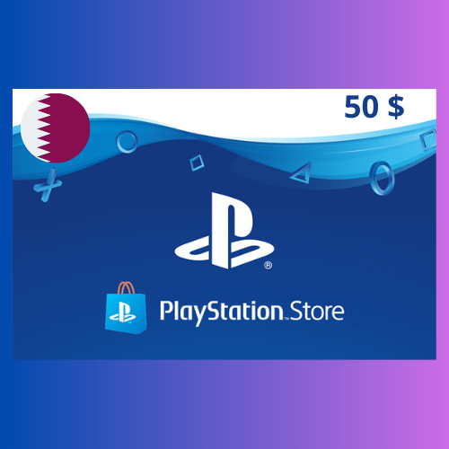 بطاقة بلايستيشن 50 دولار -المتجر القطري