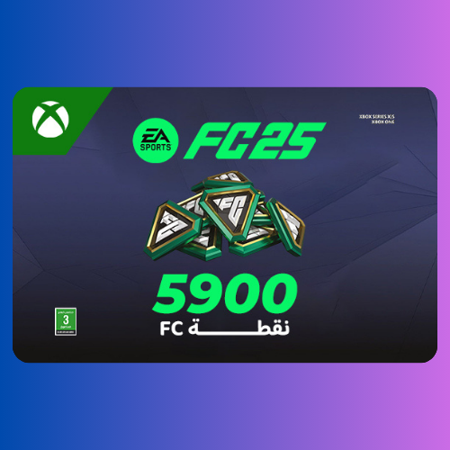 إي أيه إف سي 25 - المتجر الخليجي 5900 نقطة FC