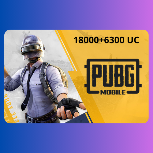 شحن شدات ببجي - المتجر العالمي 18000 + 6300 شدة