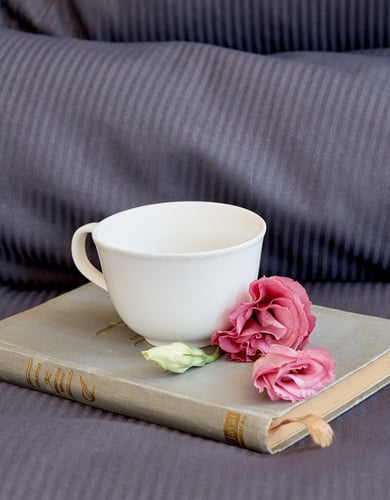 طقم مفارش مزدوج Charme لون أسود