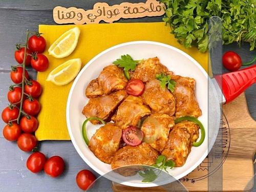 شيش طاووق بالعظم