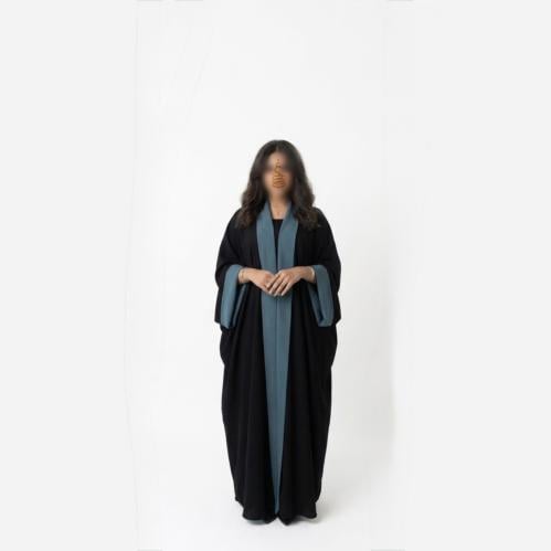 DOUBLE HALF BISHT ABAYA