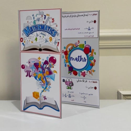 مطوية تطبيقات النسبة المئوية الصف الأول المتوسط ال...