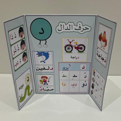 مطوية تفعيل حرف الدال