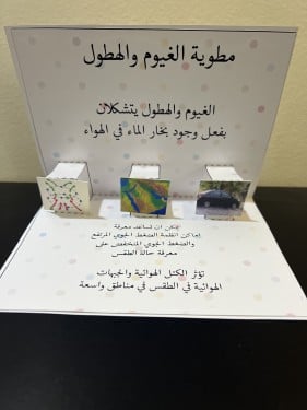 مطوية الغيوم والهطول صف خامس علوم الفصل الدراسي ال...