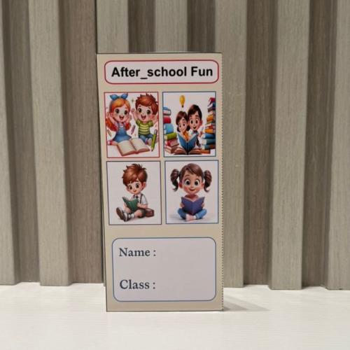 مطوية انجليزي رابع / خامس / سادس (After school fun)