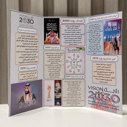 مطوية رؤية 2030