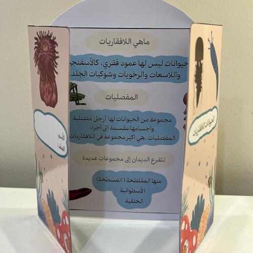 مطوية الحيوانات اللافقارية الصف الرابع الفصل الأول