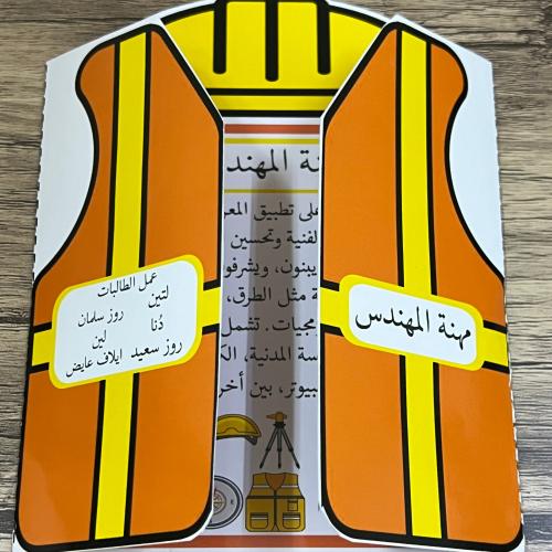 مشروع لغتي مهنة المهندس صف ثاني