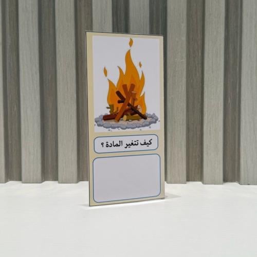 مطوية كيف تتغير المادة صف رابع الفصل الثالث