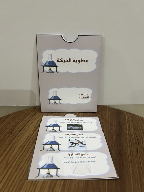 مطوية الحركة صف سادس