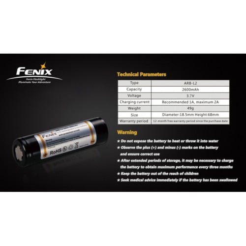 li-ion18650 2600 بطاريات معادة شحن