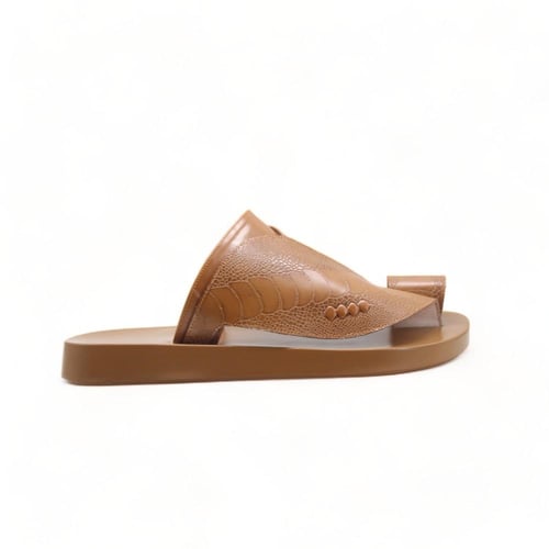 حذاء شرقي ساق نعام عسلي