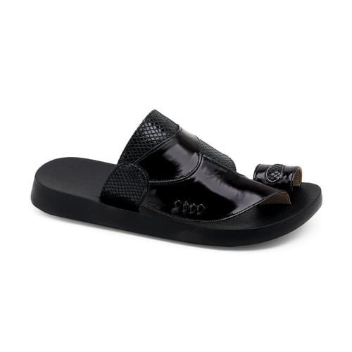 حذاء شرقي نفش اسود هندي