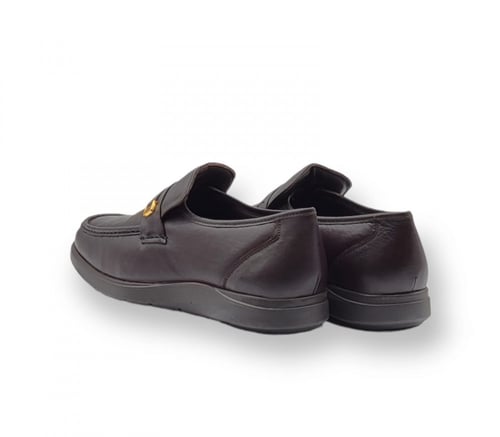 حذاء رسمي بني ارضيه مجوفه1