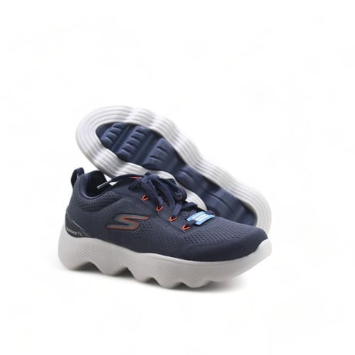 حذاء اسكتشرز كحلي رباط